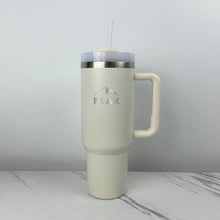 Load image into Gallery viewer, 40oz XXL Thermal Insulated Cup With Handle + Reusable Straw
